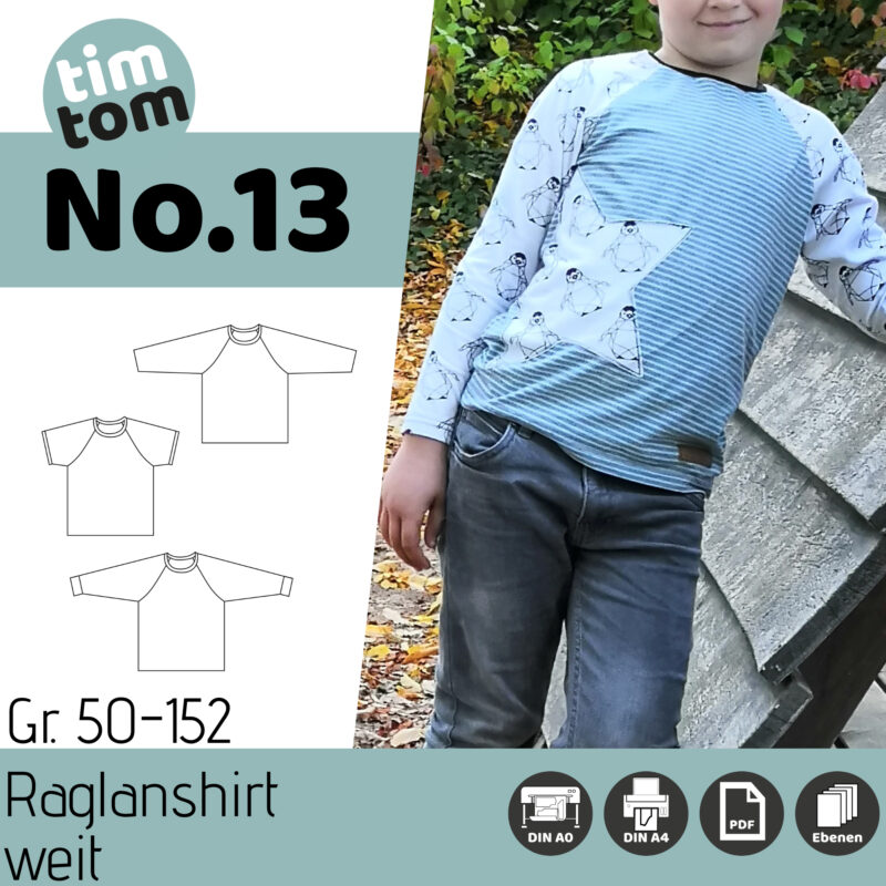 timtom No.13 Raglanshirt weit (Jasper) [Digital]