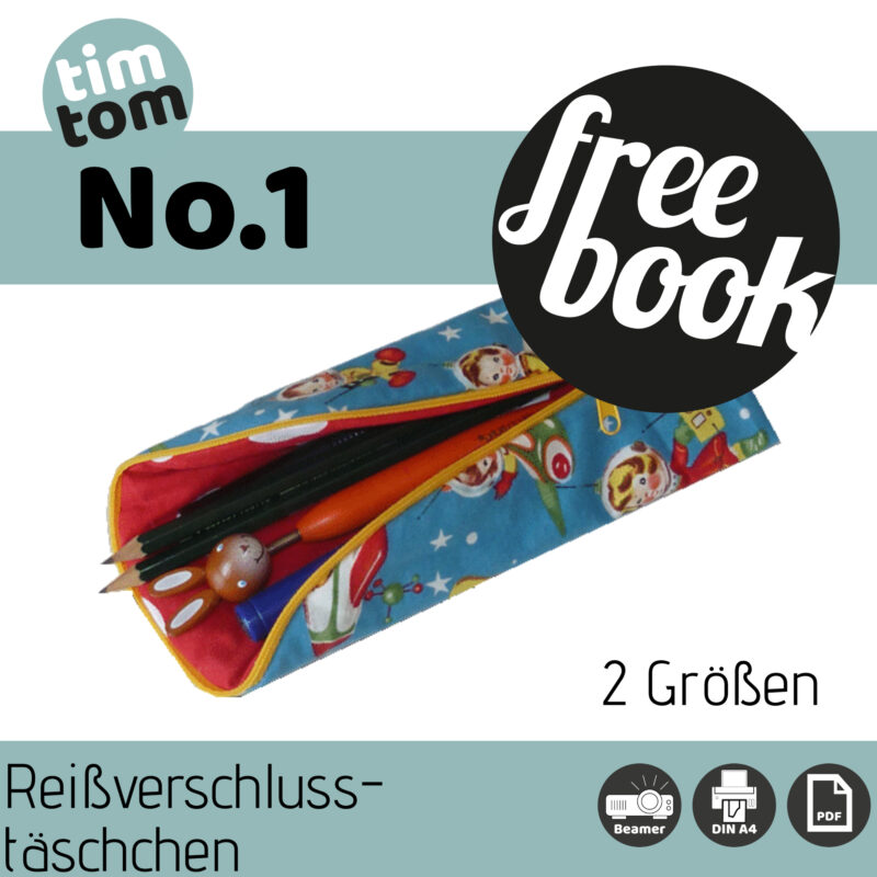 timtom No.1 Reißverschlusstäschchen (Universaltäschchen) [Digital]