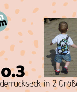 Designbeispiel Schnittmuster Kindergartenrucksack timtom No.3