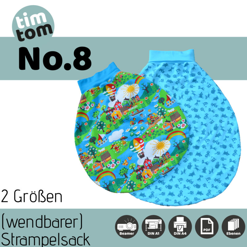 timtom No.8 Strampelsack (Robin) [Digital]
