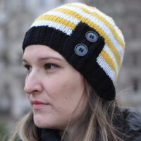 timtom No.17 Strickbeanie mit Knopfleiste (Bille) [Digital] – Bild 3