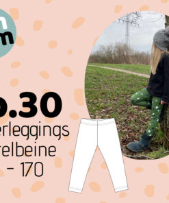 Designbeispiel zum Ebook timtomNo30 Kinderleggings Wichtelbeine