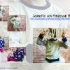 Designbeispiele zum Girly Sweatshirt timtom No.40, genäht von Jeanette von Prinzessin Phia