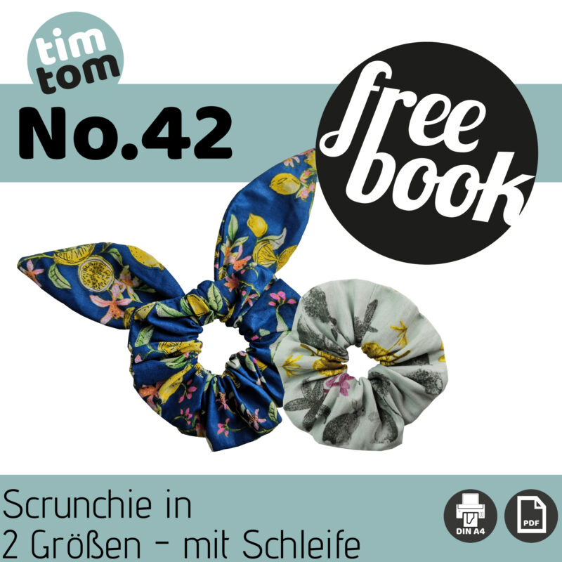 timtom No.42 Scrunchie mit (oder ohne) Schleife [Digital]