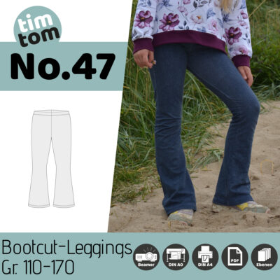 Ebook timtom No.47 Bootcut-Leggings Gr. 110-170 [Digital]